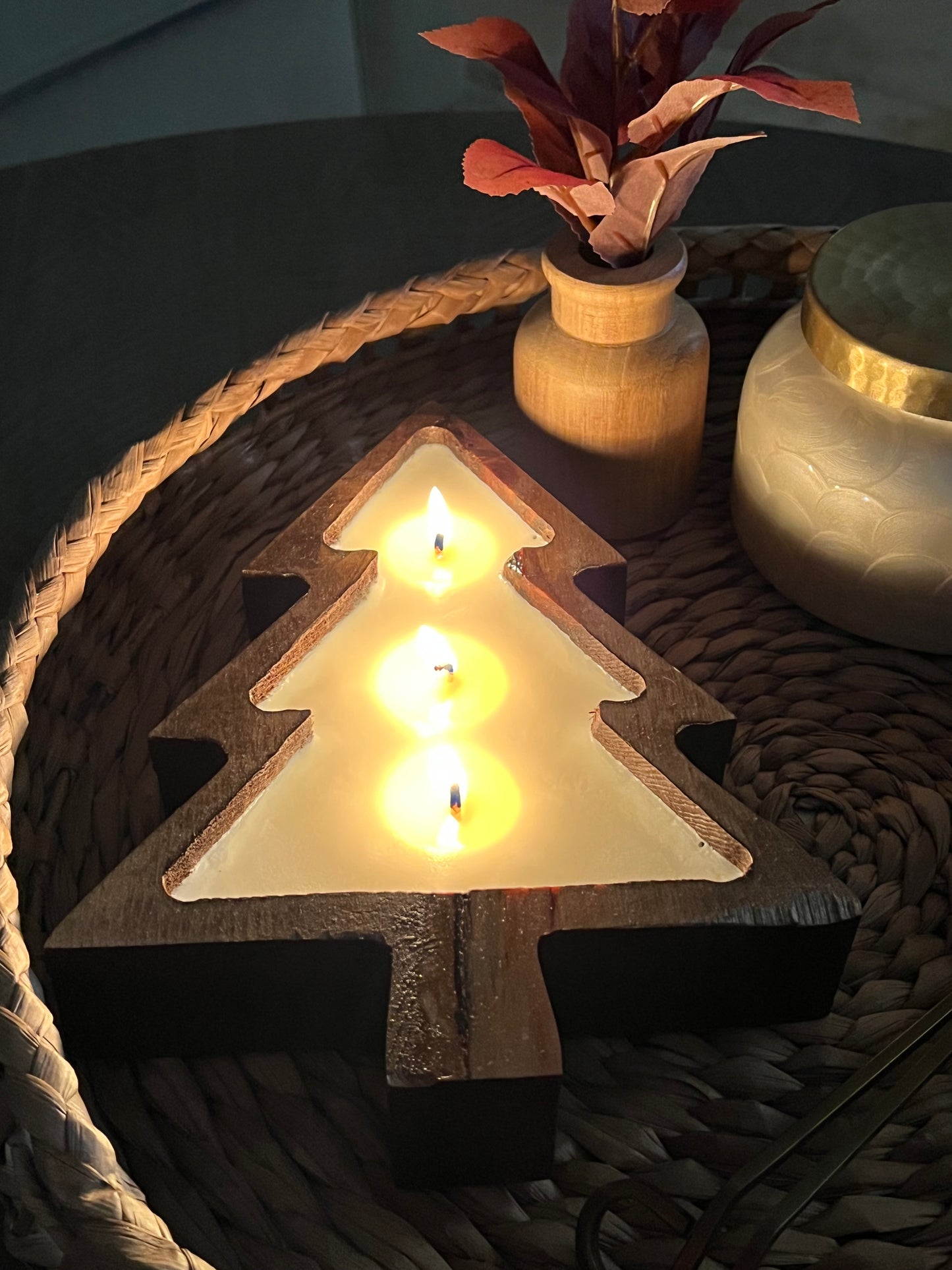 Christmas Tree Dough Bowl