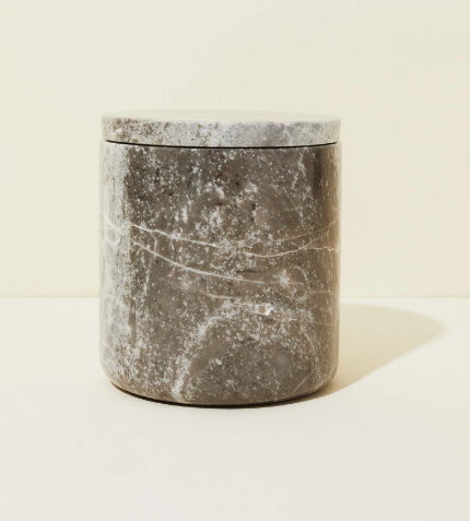 10oz Marble Vessel w/Lid