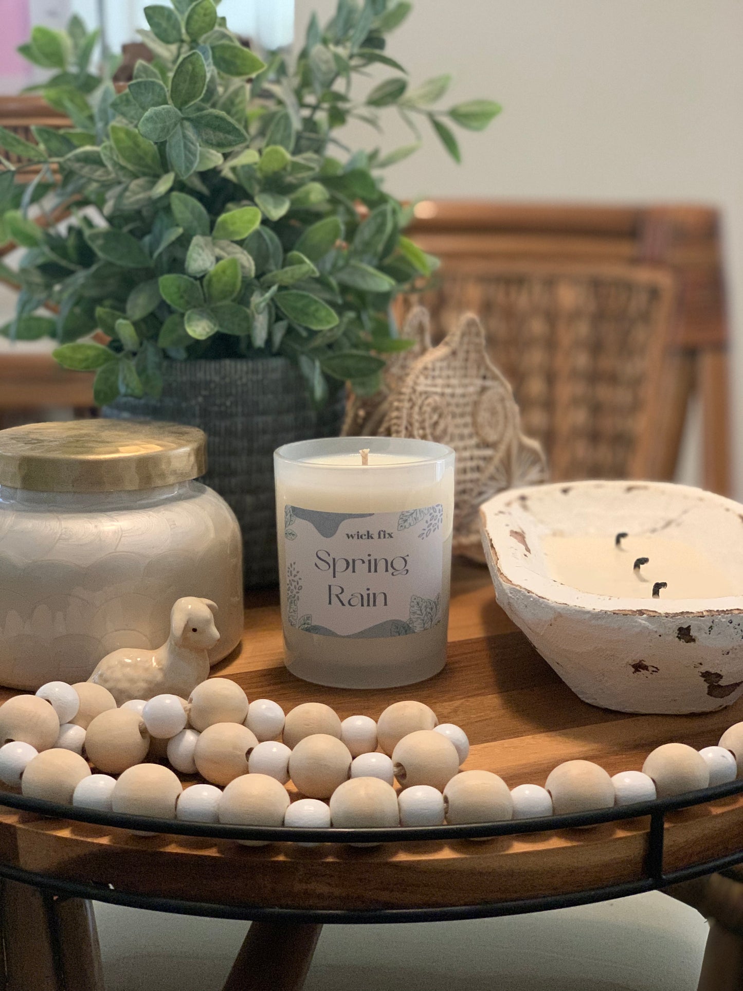 Spring Rain 8 Oz Candle