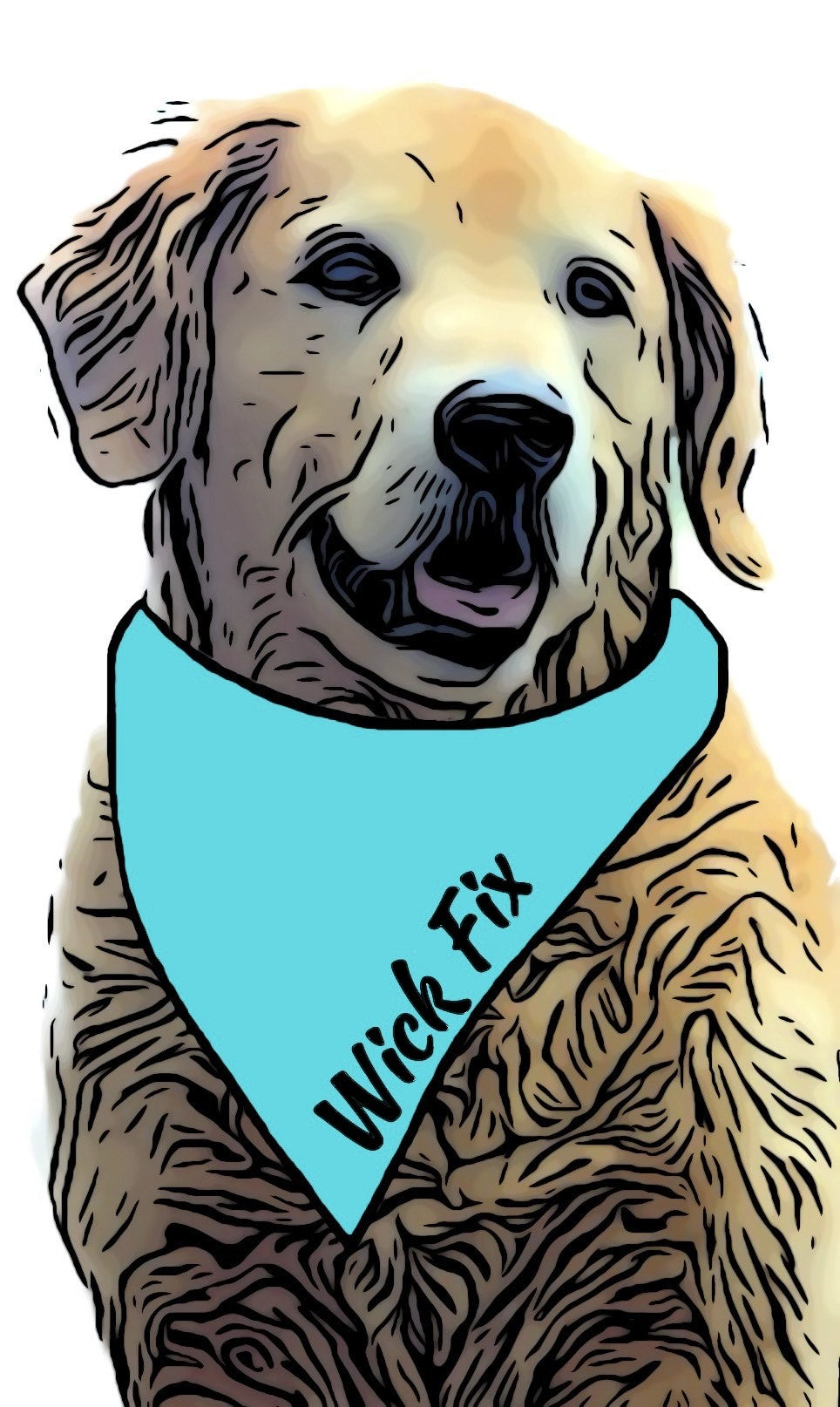 Wick Fix Sticker