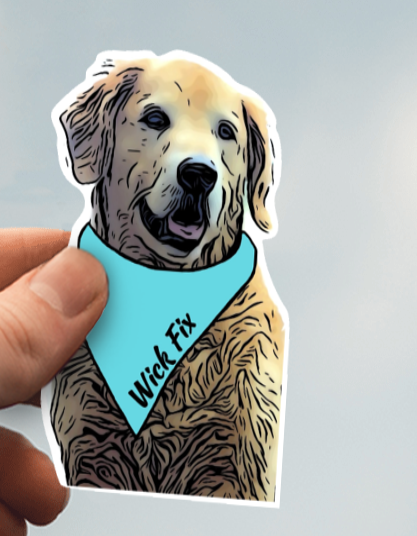 Wick Fix Sticker