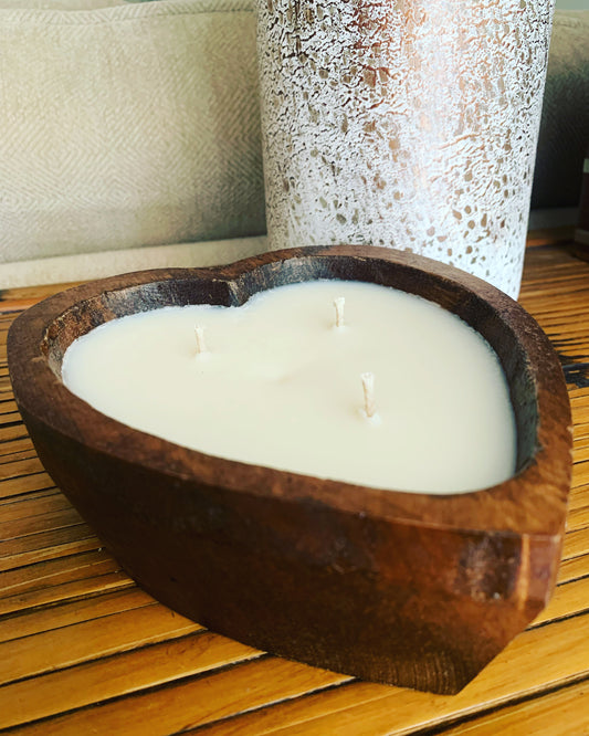 Hearts on Fire Candle Bowl