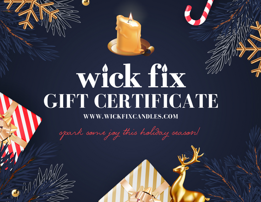Send the Gift of Wick Fix
