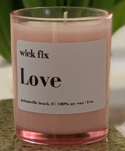 LOVE 8 Oz Candle